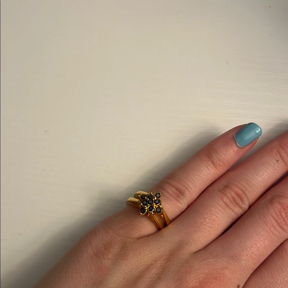 Rare Reversible Gold Jewel Ring
